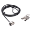 Picture of Dicota Security Cable T-Lock Base, keyed, 3x7mm slot