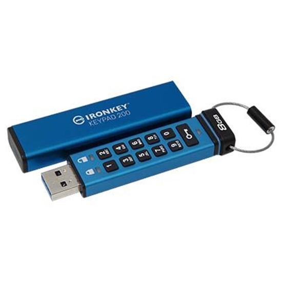 Изображение MEMORY DRIVE FLASH USB3.2/8GB IKKP200/8GB KINGSTON