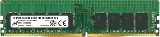 Picture of Micron ECC UDIMM DDR4 16GB 1Rx8 3200MHz PC4-25600 MTA9ASF2G72AZ-3G2R