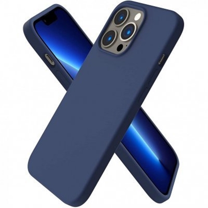 Attēls no Mocco Ultra Slim Soft Matte 0.3 mm Silicone Case for Xiaomi 12 5G / 12X 5G Dark Blue