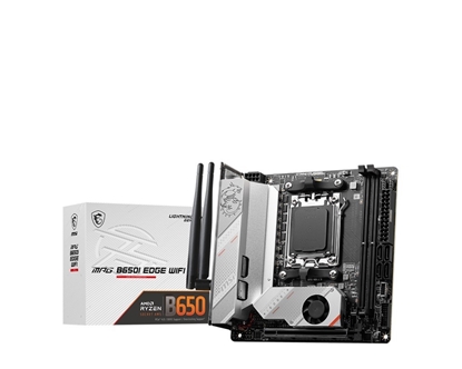 Изображение MSI MPG B650I EDGE WIFI motherboard AMD B650 Socket AM5 mini ATX