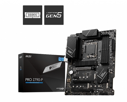 Attēls no MSI PRO Z790-P motherboard Intel Z790 LGA 1700 ATX