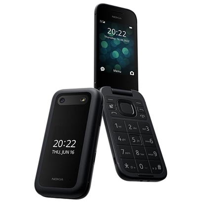 Изображение Telefon komórkowy Nokia NOKIA 2660 Dual SIM TA-1469 EELTLV Juodas