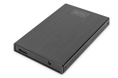 Attēls no DIGITUS Geh. 2,5" USB3.0 SSD/HDD SATAIII, Alu, schwarz