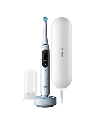 Attēls no Oral-B | Electric Toothbrush | iO10 Series | Rechargeable | For adults | Number of brush heads included 1 | Number of teeth brushing modes 7 | Stardust White