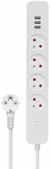 Picture of Pagarinātājs Savio Power strip 3 x USB-A Fast Charging 1.5m 