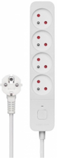 Picture of Pagarinātājs Savio Power Strip 4 Sockets 3m