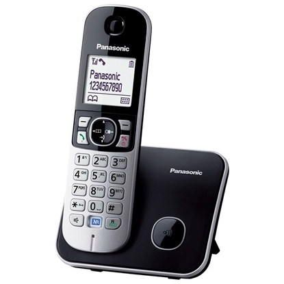 Attēls no Panasonic | Cordless phone | KX-TG6811FXM | Built-in display | Caller ID | Metallic Grey