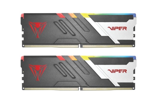 Изображение Patriot Memory Viper RGB PVVR532G560C36K memory module 32 GB 2 x 16 GB DDR5 5600 MHz ECC