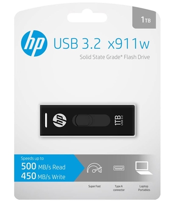 Attēls no Pendrive 1TB HP USB 3.2 USB HPFD911W-1TB