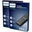 Picture of Philips External SSD 250GB Ultra speed Space grey