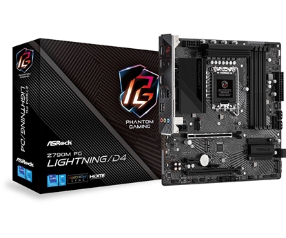 Picture of ASROCK Z790M PG LIGHTNING LGA1700 mATX