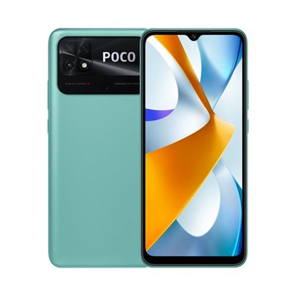 Изображение Mobilusis telefonas POCO C40 4+64 Coral Green