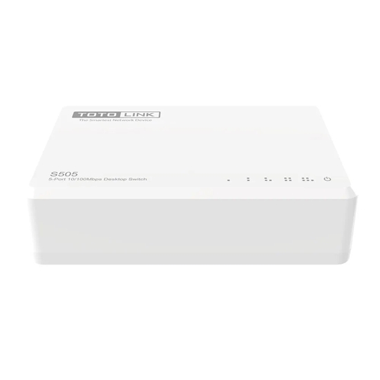 Изображение Przełącznik S505-V5 5 portów 10/100 switch