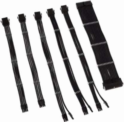 Изображение PSU Kabeļu Pagarinātāji Kolink Core 6 Cables Black