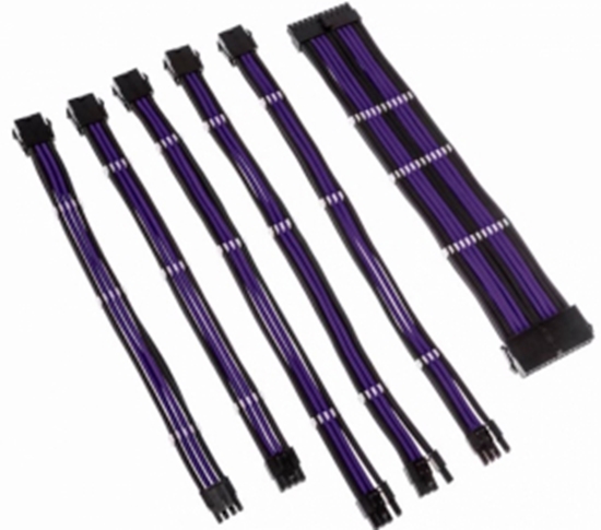 Picture of PSU Kabeļu Pagarinātāji Kolink Core 6 Cables Black / Titan Purple