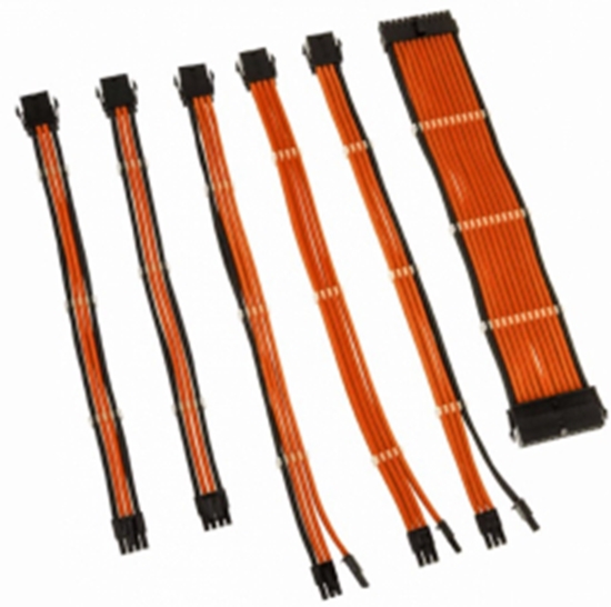 Изображение PSU Kabeļu Pagarinātāji Kolink Core 6 Cables Orange