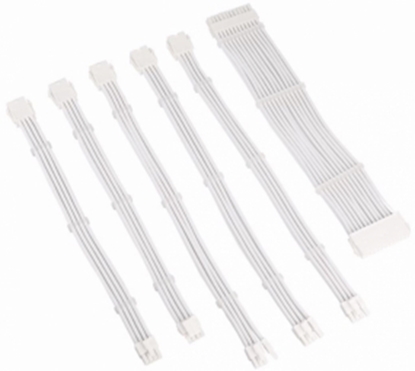 Изображение PSU Kabeļu Pagarinātāji Kolink Core 6 Cables White