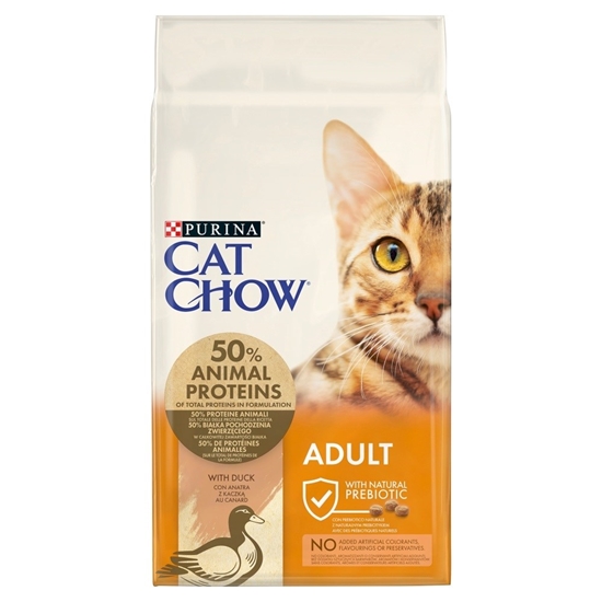 Picture of PURINA Cat Chow Adult Duck - dry cat food - 15 kg