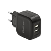 Изображение Qoltec 50186 Charger 17W | 5V | 3.4A | 2xUSB