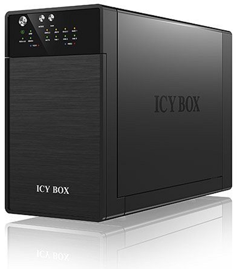 Picture of ICY BOX IB-RD3620SU3 disk array Desktop Black