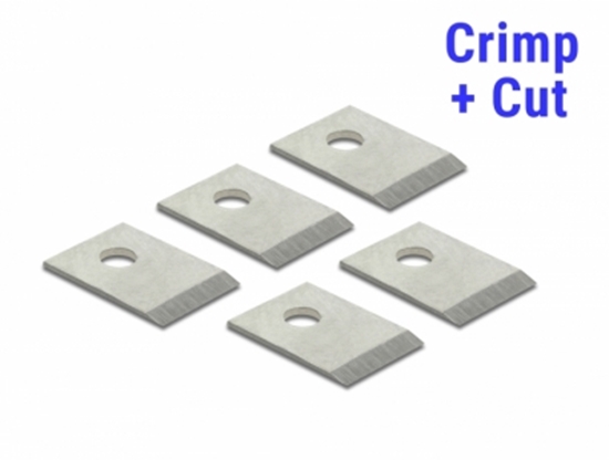 Изображение RJ45 Crimp+Cut Blade Set 5 pieces for Delock 86450