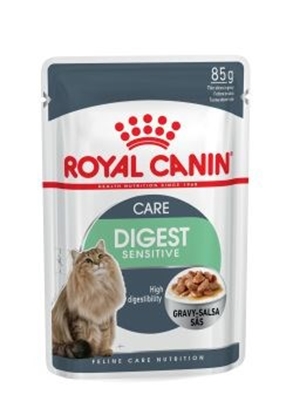 Attēls no Royal Canin Digest Sensitive Care - wet cat food - 12x85g