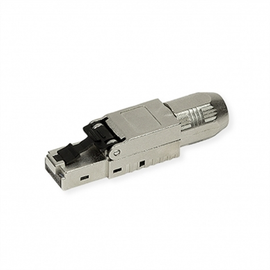 Picture of ROLINE Field Plug Cat.6A (Class EA), STP, silver