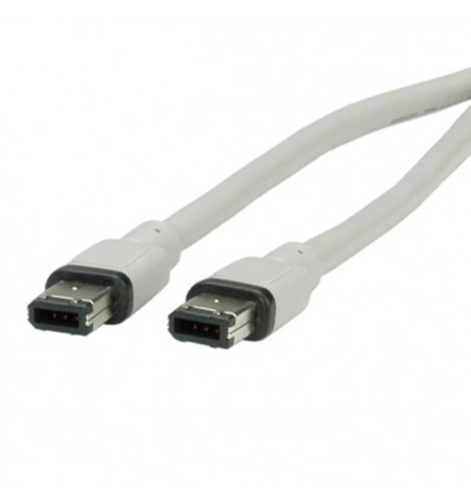 Изображение ROLINE IEEE1394a FireWire Cable, 6/6-pin, Type A-A 1.8 m