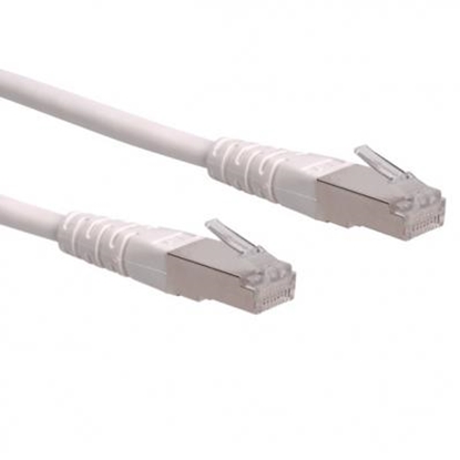 Изображение ROLINE S/FTP (PiMF) Patch Cord, Cat.6, white 10 m