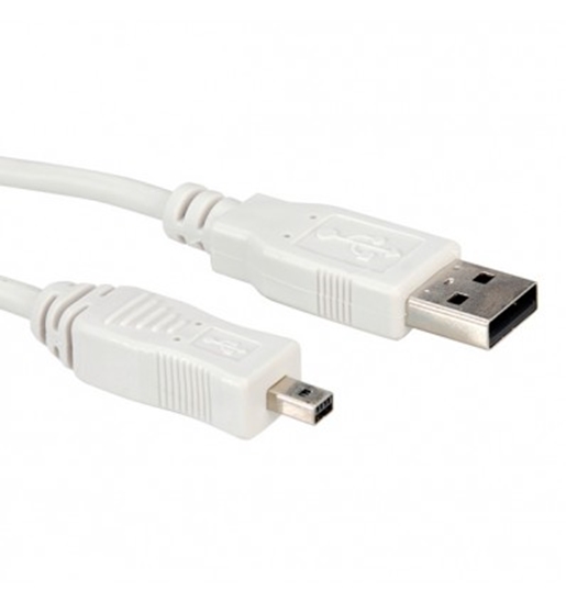 Picture of ROLINE USB 2.0 Cable, Type A - Fuji Mini 1.8 m