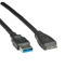 Attēls no ROLINE USB 3.0 Cable, USB Type A M - USB Type Micro A M 0.8 m