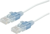 Изображение ROLINE UTP Patch Cord, Cat.6, slim, white, 0.5 m