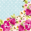 Picture of Salvetes 33cm Happy Florals 20gab.