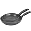 Attēls no Stoneline | Pan Set of 2 | 6937 | Frying | Diameter 24/28 cm | Suitable for induction hob | Fixed handle | Anthracite