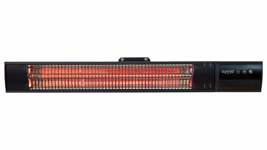 Изображение SUNRED | Heater | RD-DARK-25, Dark Wall | Infrared | 2500 W | Number of power levels | Suitable for rooms up to  m² | Black | IP55