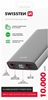 Изображение Swissten Aluminium Power Power Bank 2xUSB / USB-C / Micro USB / 20W / 10000 mAh