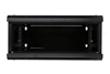 Picture of Szafka wisząca rack 4U 600x600 czarna szklane drzwi