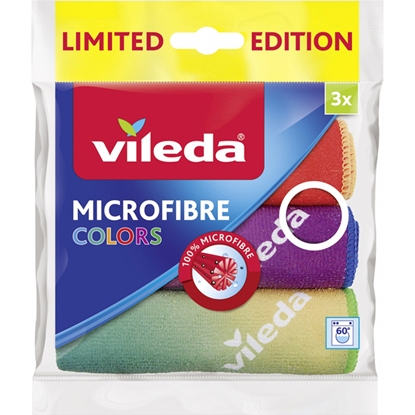 Attēls no Švamme trauku mazg.Vileda Microfibre Edition 3gab.