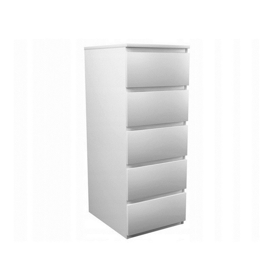 Изображение Topeshop W5 BIEL MAT chest of drawers