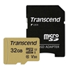 Изображение Transcend microSDHC 500S    32GB Class 10 UHS-I U3 V30 + Adapter