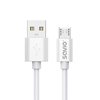 Изображение USB cable 3 m USB 2.0, USB A - Micro USB White SAVIO CL-167