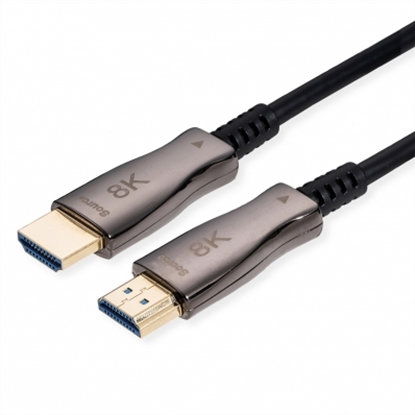 Attēls no VALUE Cable UHD HDMI Active Optical (AOC), M/M, 15 m