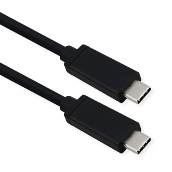 Picture of VALUE USB4 Gen 3 Cable, PD (Power Delivery) 20V5A, with Emark, C-C, M/M, 40 Gbit