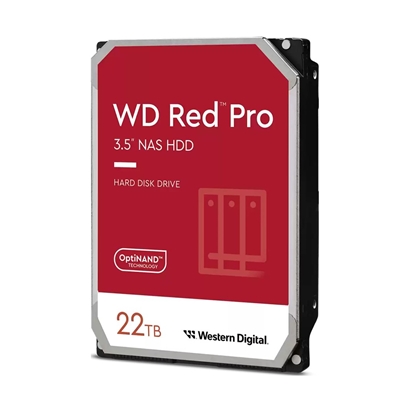 Picture of Western Digital Red Pro 3.5" 22000 GB Serial ATA III