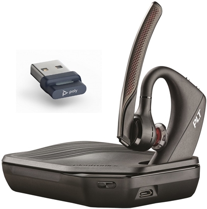 Изображение Słuchawka Plantronics Voyager 5200 UC Czarna  (206110-102)