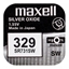 Picture of 329 baterijas 1.55V Maxell sudraba-oksīda SR731SW iepakojumā 1 gb.