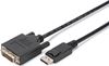 Picture of DIGITUS DisplayPort - DVI  Adapterkabel, 10er Pack, 2m, sw