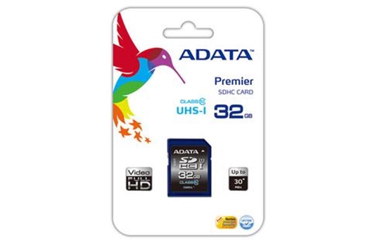 Picture of Karta ADATA Premier SDHC 32 GB Class 10 UHS-I/U1  (ASDH32GUICL10R)