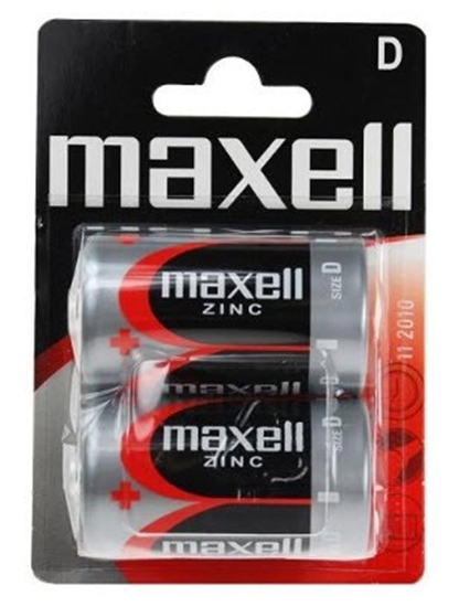 Picture of BATD.ZN.MX2; LR20/D baterijas 1.5V Maxell Zinc-carbon SUM-1 2B iepakojumā 2 gb.